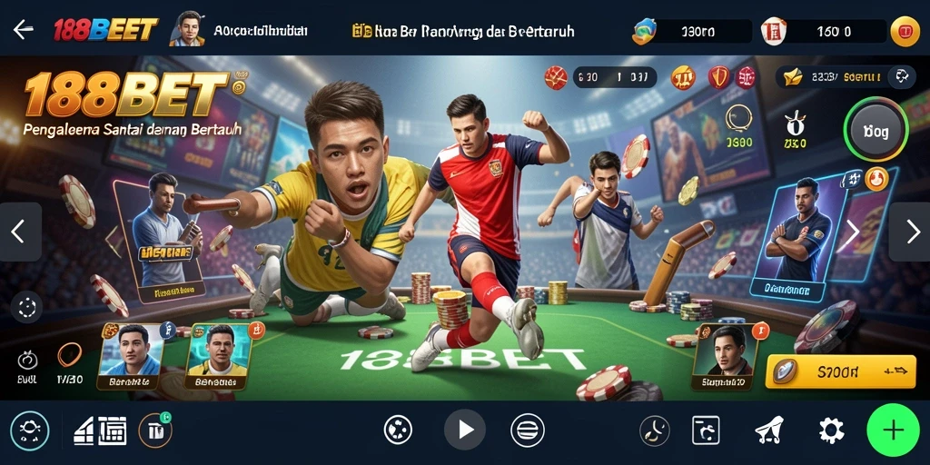 Tampilan gameplay 188BET yang menarik dan penuh warna.