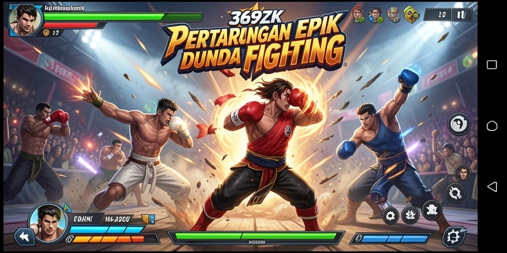 Tampilan menarik dari aksi pertarungan dalam 369ZK.
