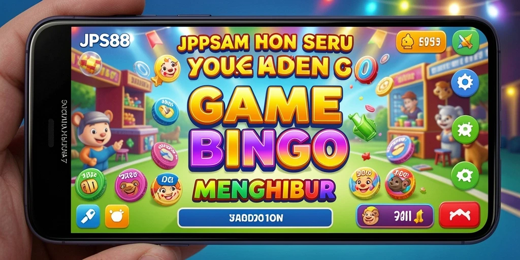 Tampilan gameplay Bingo yang menarik dan interaktif.