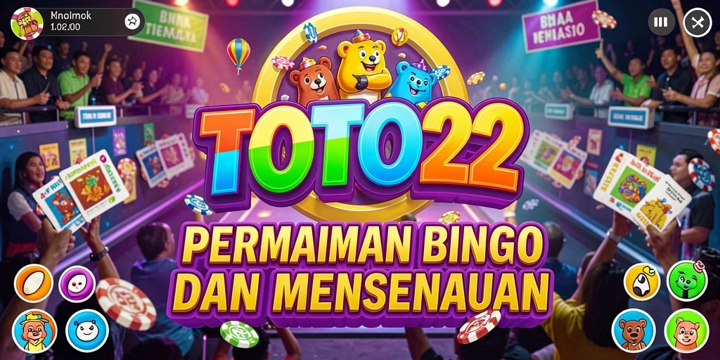 Tampilan gameplay TOTO22 yang penuh warna dan menarik untuk dimainkan.